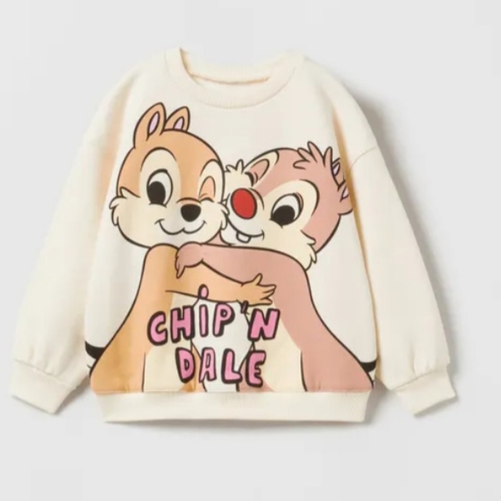 Zara Chip N DaLe Disney Sweatshirt.